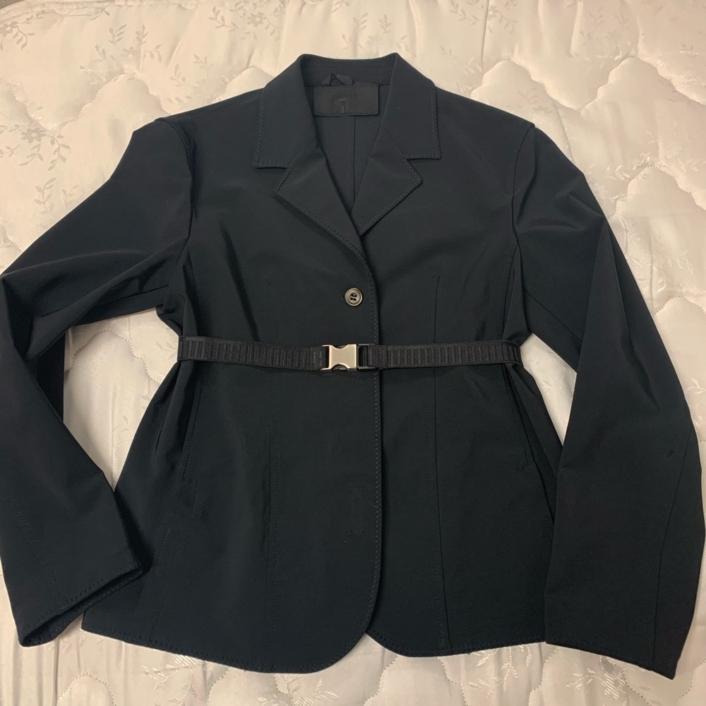 Prada Techno Stretch black blazer size 38